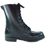 Airsoft Old Style chrome leather boots T-1