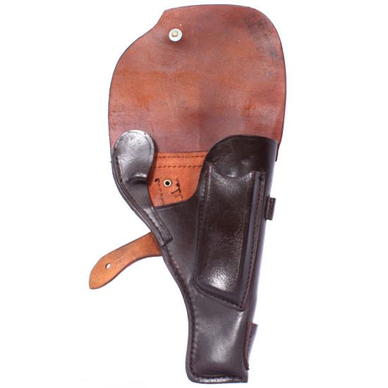 Soviet Army old brown leather holster for TT pistol