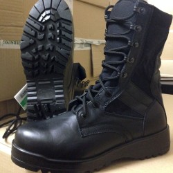 High black tactical ankle boots TACTICS