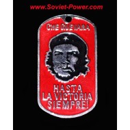 Che Guevara Metal Tag "Hasta La Victoria Siempre"