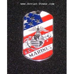 US-Militär-Metall Hundemarke "US-Marinesoldaten"