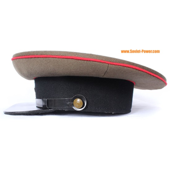 Casquillo de visera artillería RKKA ruso sombrero ejército rojo con insignia