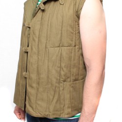 Soviet russian sleeveless vest telogreika military winter jacket