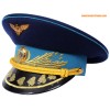 Ukraine Luftwaffengeneräle blau Visier Hut