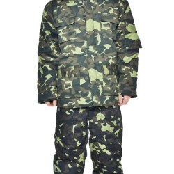 Ucraina esercito ATO uniforme invernale camo con collo in pelliccia