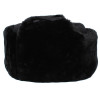 Marines russes noir chaud Ushanka chapka de fourrure d'hiver oreillette