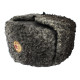 Sowjetarmee Generäle Astrachan Pelz Ushanka Lederhut Sowjetarmee Generäle Astrachan Pelz Ushanka Lederhut