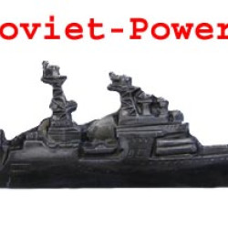 Soviet Silver BIG ANTI-SUBMARINE SHIP Badge Naval Fleet