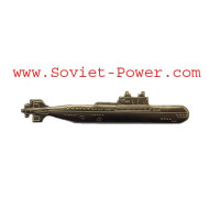 Soviet Golden SUBMARINE BADGE of USSR Navy Fleet Russia