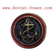 Soviet Metal MARINES EMBLEM BADGE Anchor Military LOGO