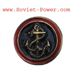 Soviet Metal MARINES EMBLEM BADGE Anchor Military LOGO