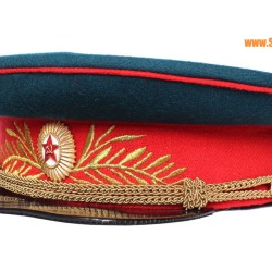 Russes troupes soviétiques / Armée d'infanterie de cap général de la visière