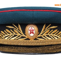 Russian Artillery and Tank troops General visor cap