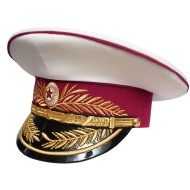 Sovietico / russo generali MVD Ministero della giustizia militare cappello bianco parata