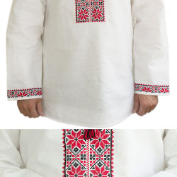 ウクライナ国民服刺繍入りTシャツVyshyvanka