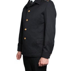 Navy black military uniform of Warrant Officer