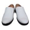 Faradei Moscú botas de desfile blanco zapatos