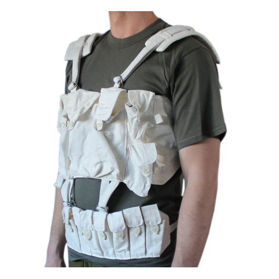 Soviet Army winter white assault vest system A + B