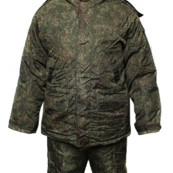Generale russo caldo a doppia giacca mimetica invernale uniforme in più 56