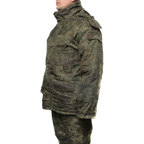 Generale russo caldo a doppia giacca mimetica invernale uniforme in più 56