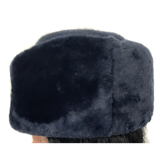 Femme soviétique Chapeau de service d'hiver spécial de la police femme ushanka