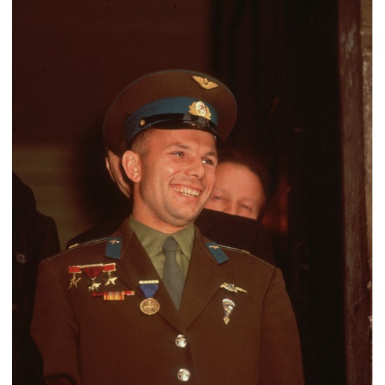 Russe officier de l'aviation visière chapeau soviétique GAGARIN