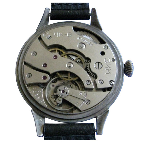 Russian ZIM mechanical wrist watch with Red Guards emblem