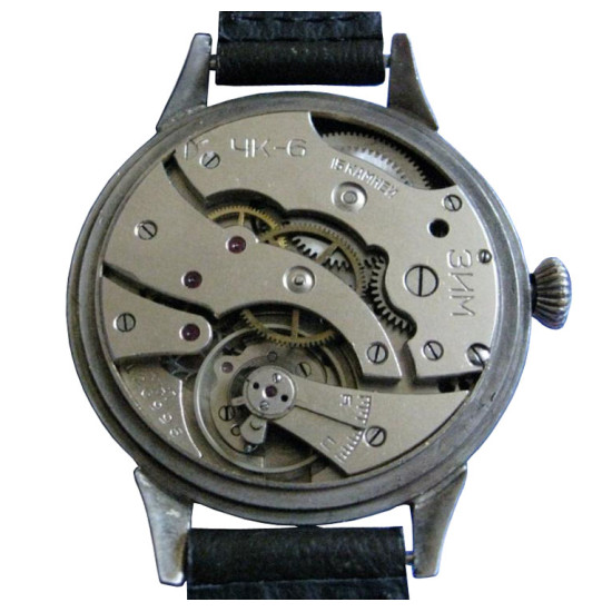 Russische ZIM mechanische Armbanduhr mit rotem Wächter Emblem