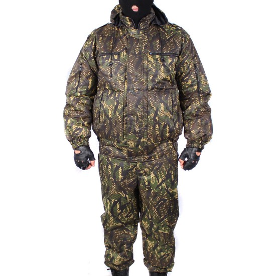 Russische taktische warme Winter Airsoft Jacke "SCHNEE-M" PREDATOR camo