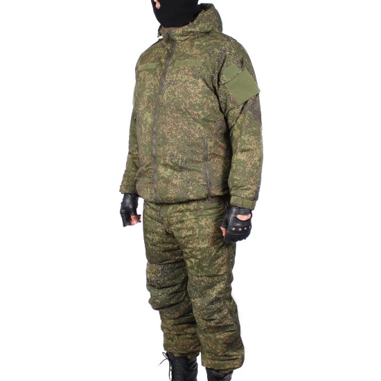 ロシアの戦術的な暖かい冬服キットVKBO迷彩
