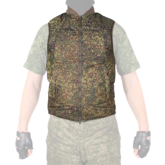 Russian modern VKBO warmed digital camo Vest