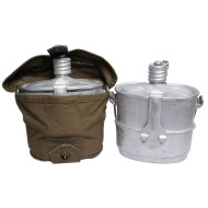 AIRBORNE field FOOD KETTLE & FLASK from Soviet Army