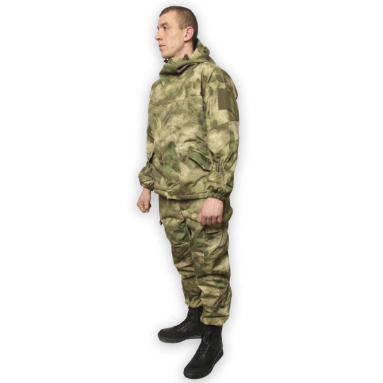 GORKA 3 MOSS Uniforme camouflage d'hiver en polaire  russe