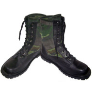 Botas tácticas de camuflaje de camuflaje de flora de airsoft