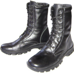 Botas altas tácticas de cuero Airsoft