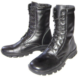Bottes hautes tactiques en cuir Airsoft