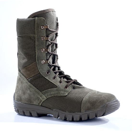 Botas tácticas de cuero Airsoft TROPICAL oliva 3351