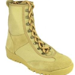 Bottes tactiques en cuir Airsoft COBRA jaune