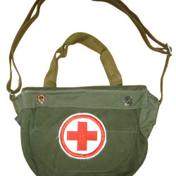 Military doctor bag for medical items