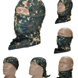 Balaclava storm camo Izlom cappuccio Maschera di protezione airsoft