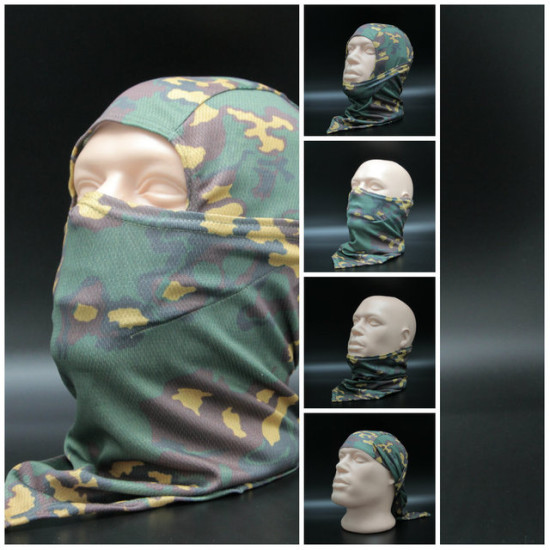 Balaclava Storm capuche grenouille partizan camouflage masque facial