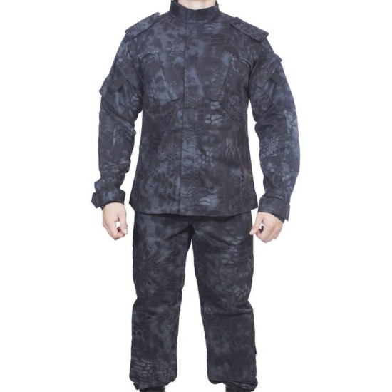 Ragno nero tattico del ACU Spetsnaz camo uniforme militare