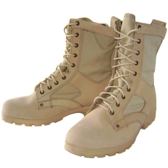 Bottes du désert BTK Group Chaussures en cuir suédé Bottes tactiques Airsoft