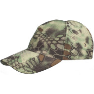 Camouflage-Baseballmütze Python Forest erwärmte taktische Mütze