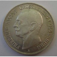 ZWEI MARK Silver German coin with Friedrich August 1901