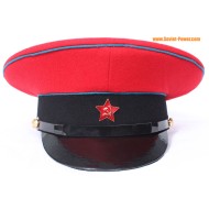 Soviética / Rusia estación de tren Comandante sombrero visera