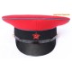 Stazione cappello sovietico / russo comandante visiera