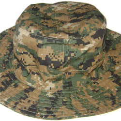 Digital brown CAMO 4-color MARPAT cylinder Hat PANAMA