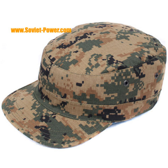 Digital MARPAT Special Forces SWAT Camo Hat US Tactical Cap