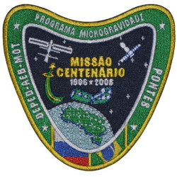 Patch programme russe Soyouz TMA-8 russe brésilien Pontes